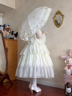 Raven and Lace Classic Lolita Foldable Ruffle Parasol - image 12