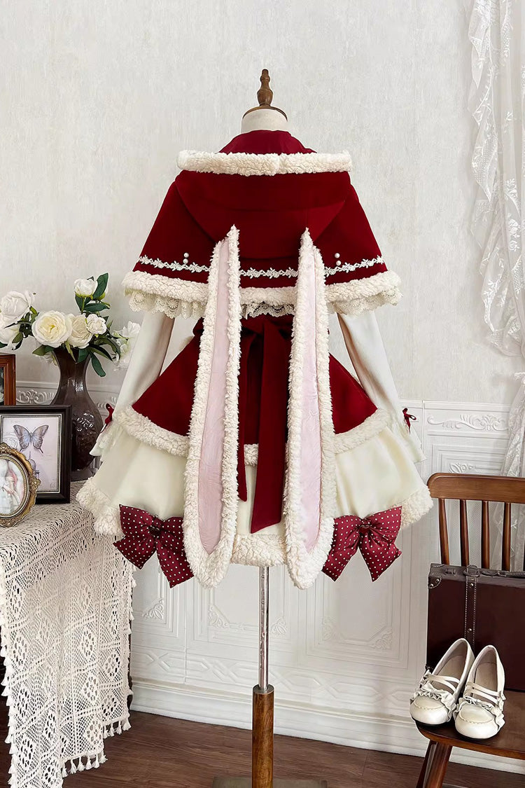 New Year - Sweet Lolita JSK, Skirt, Top and Rabbit-Ear Cloak Collection - image 4
