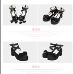 Sweet Lolita Shoes Round Toe Middle Heel - image 10