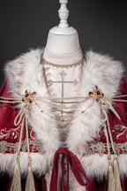 Royal Coronation - Sweet Lolita Dress, Cape & Full Set - image 15