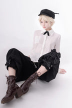 Bowknot Ouji Fashion Lolita Beret 3 Colors - image 4