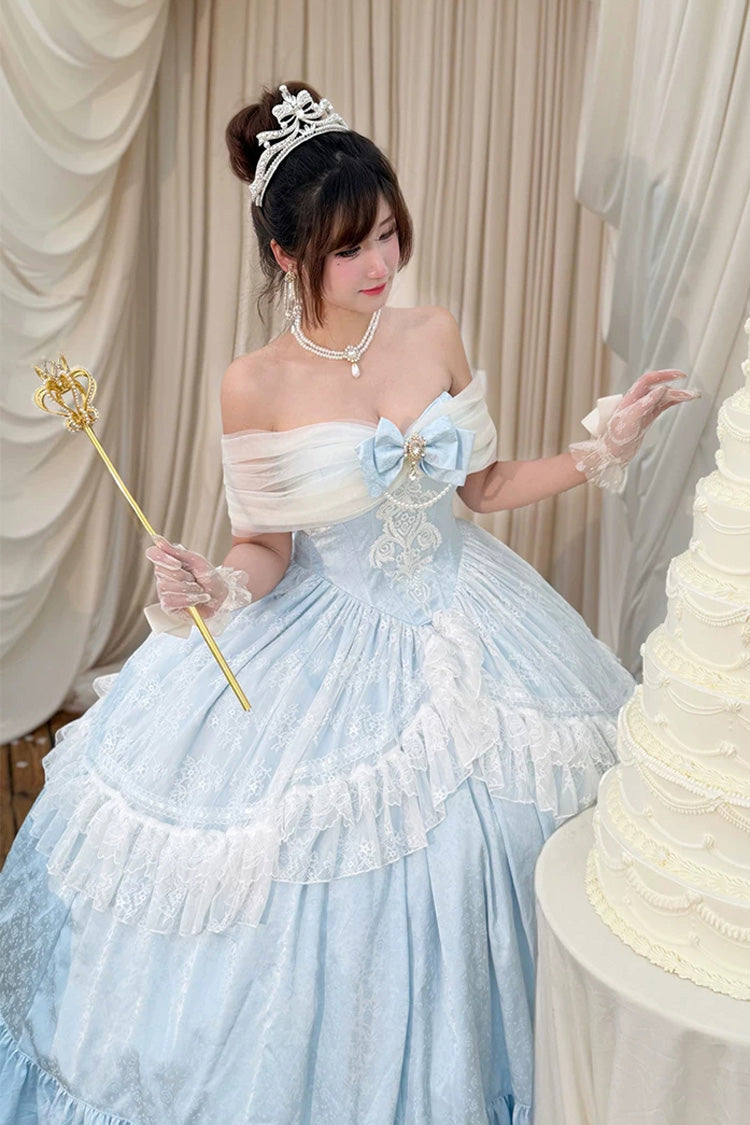 Blue Midnight Magic at Twelve Princess Lolita Dress - image 9