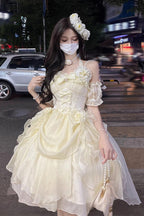 Cindy Rose Sweet Elegant Lolita JSK Dress in 2 Colors and 2 Lengths - image 2