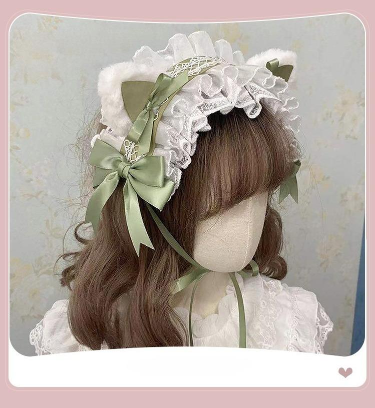 Detachable Cat Ear Lolita KC Headband - image 5