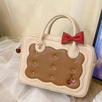 Kawaii Lolita Bag Cherry Biscuit Shoulder Crossbody Handbag - image 40