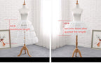 Adjustable Hollowed-out Cool Lolita Petticoat - image 9