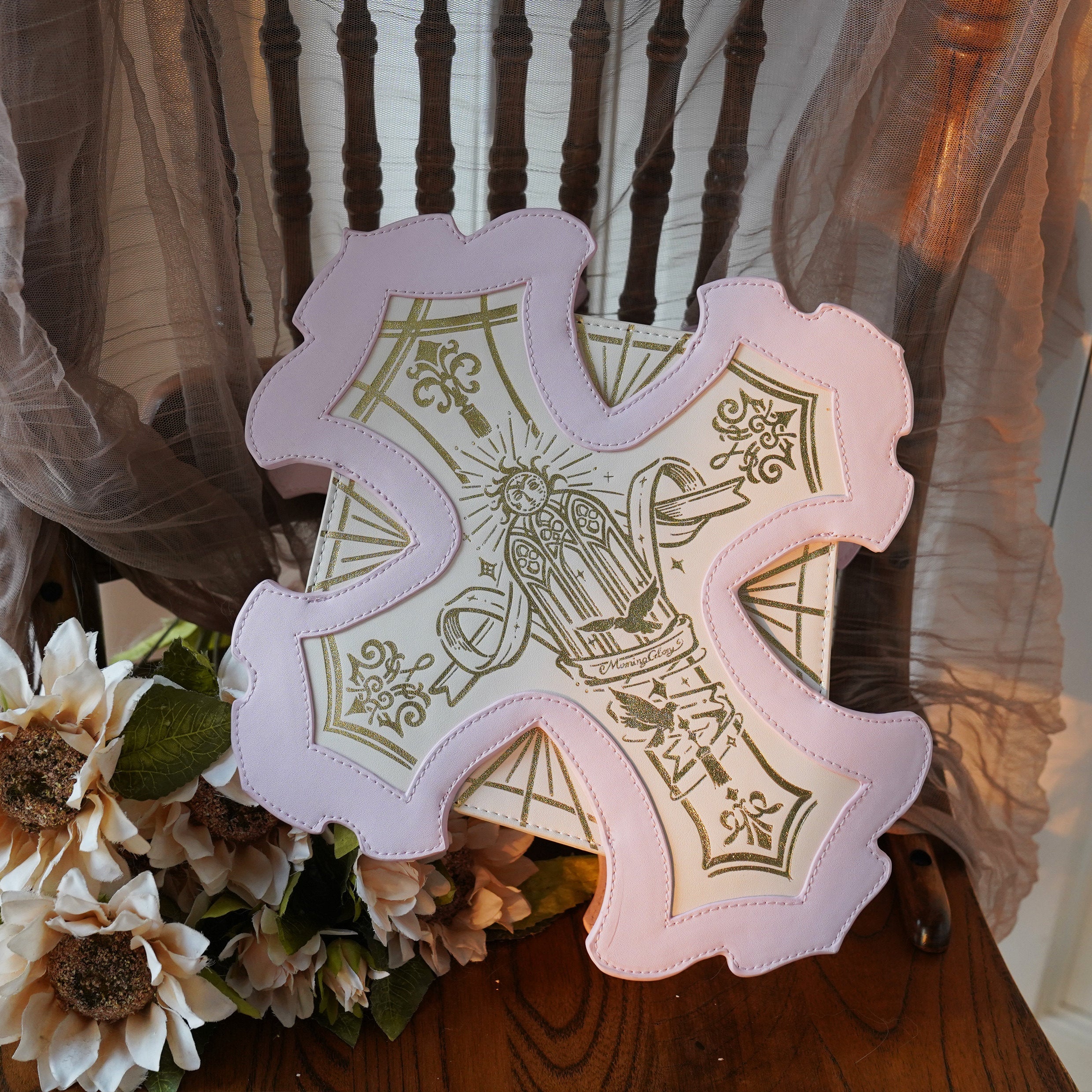 Temple Morning Hymn - Vintage Lolita Crossbody Bag - image 7