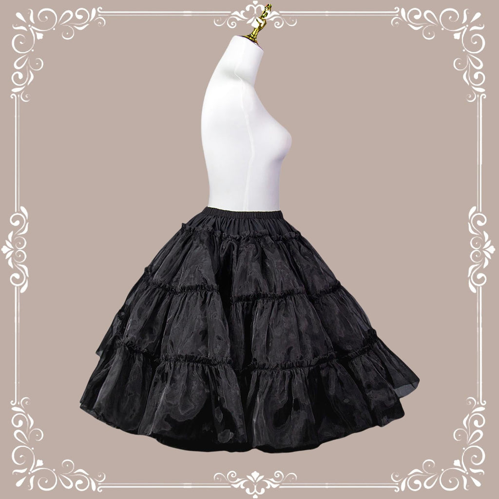 A-line Extreme Fluffy Petiicoat, 23.6" (60 cm), Cotton Lining - image 13