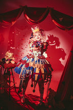 Bunny Circus Embroidery - Sweet Lolita JSK Dress and Detachable Puff Sleeves - image 19