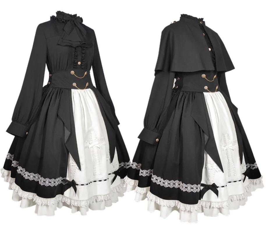 Holy Academy Gothic Prince Lolita Skirt Set - image 10