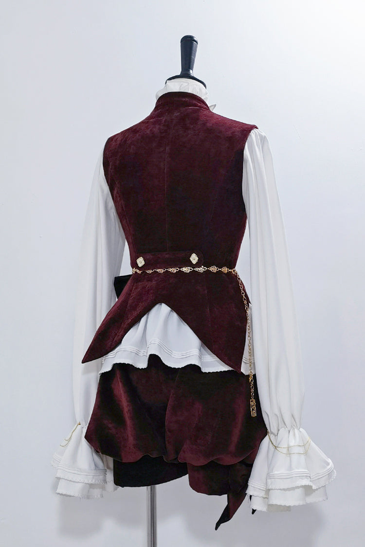 Red Rabbit Hunt Sweet Prince Ouji Lolita Vest - image 2