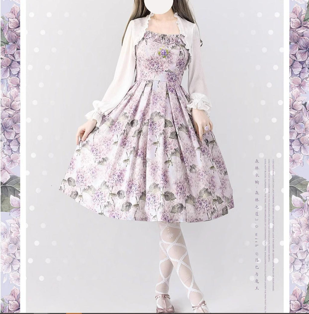 Forest Basket 3.0 - Vintage Lolita JSK Dress for Summer - image 4
