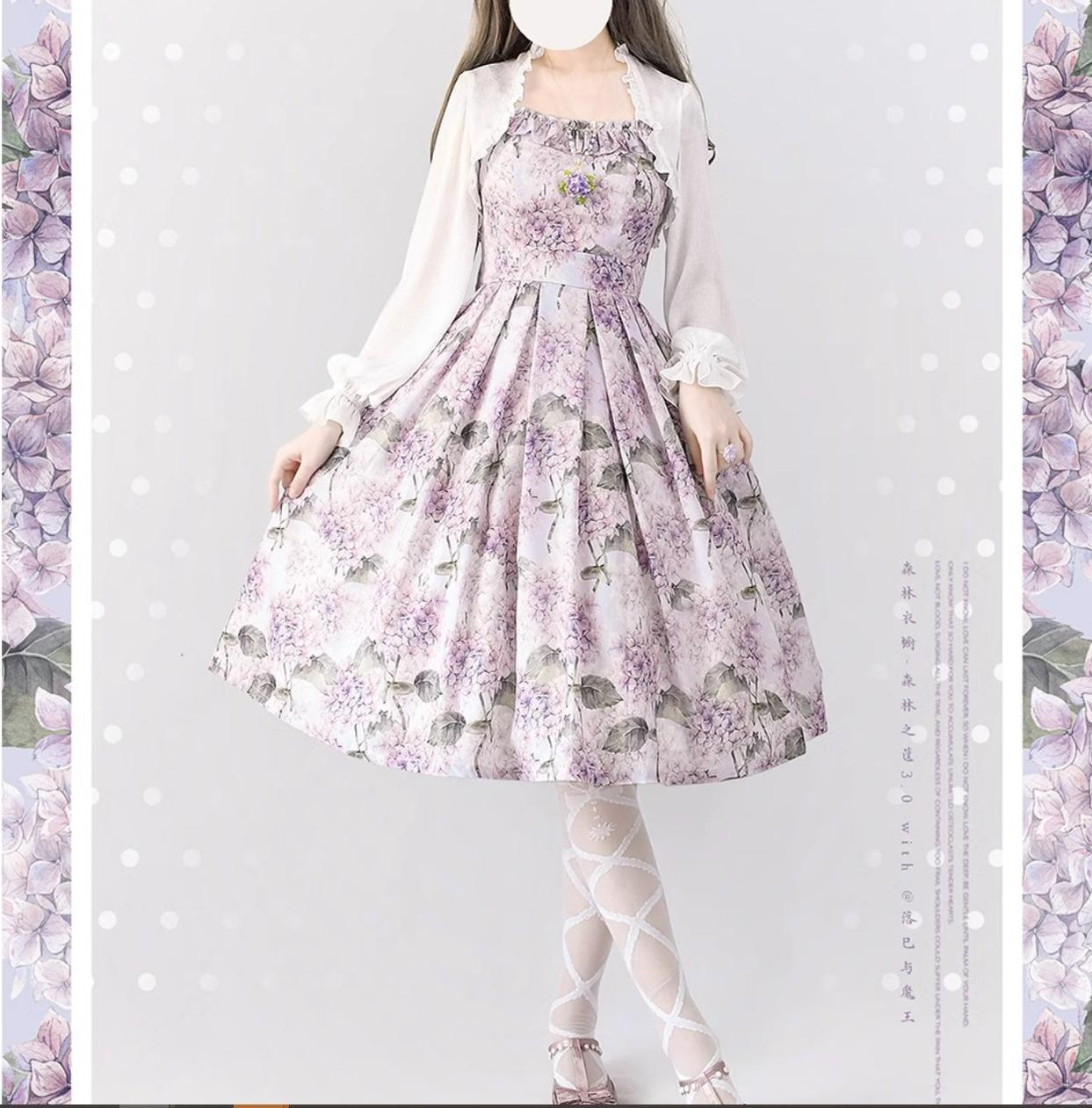 Forest Basket 3.0 - Vintage Lolita JSK Dress for Summer - image 4