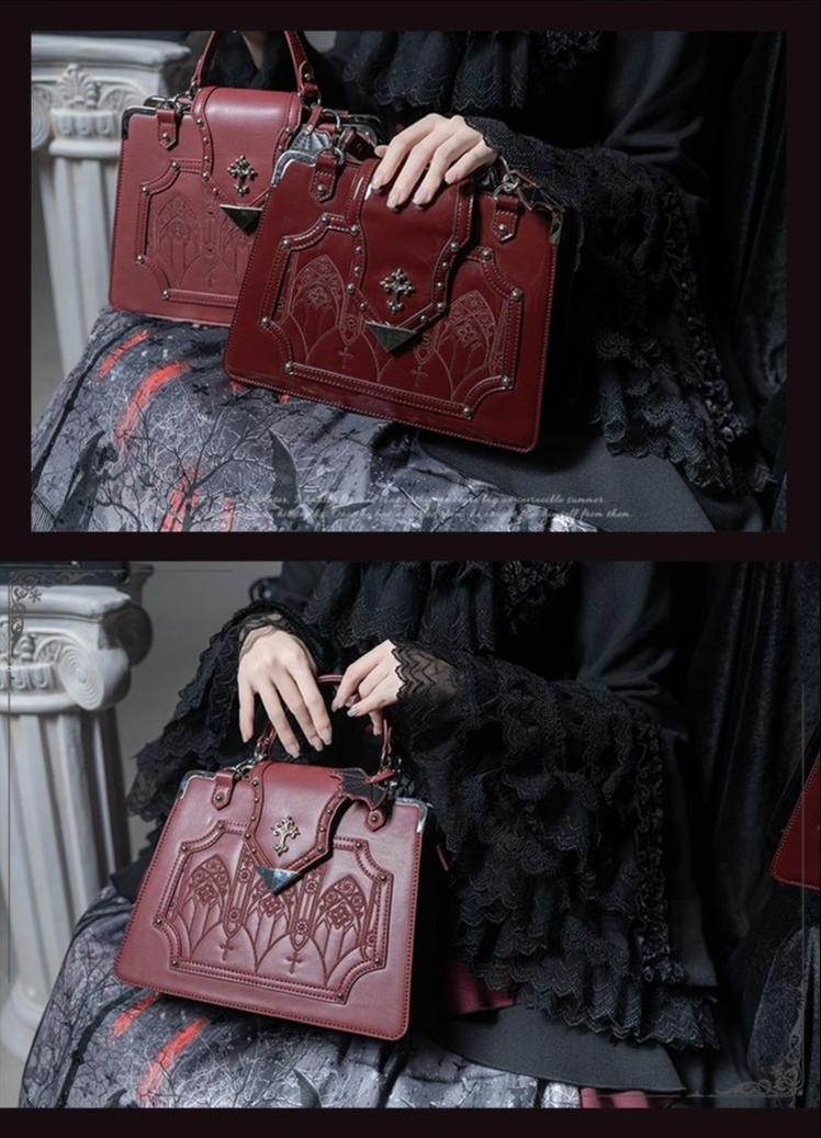 The Sanguivorous Clan 2.0 - Gothic Lolita Handbag & Jabot - image 7