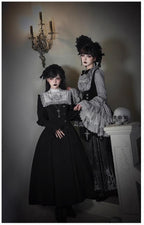 Raven's Night Song Oriental Gothic Lolita Dress Set - image 20