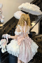 Pink Pearl Ballet Sweet Lolita JSK Dress - image 3