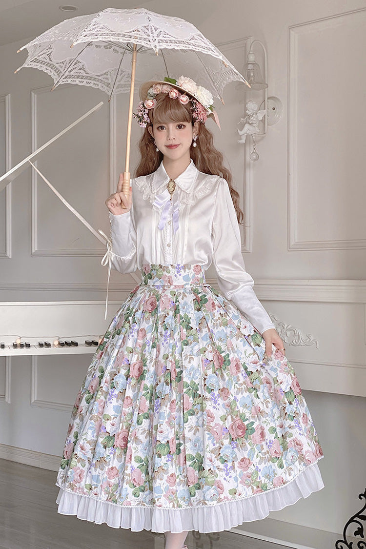 Afternoon Tea - Sweet Lolita Skirt & Blouse - image 1