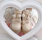 Furry Bear - Winter Cute Lolita Short Snow Boots - image 11