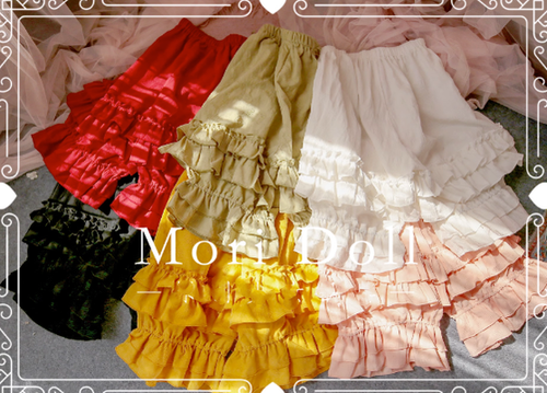 Candy and Rabbit Ears - Sweet Lolita Innerwear Bloomers Multicolors - image 1