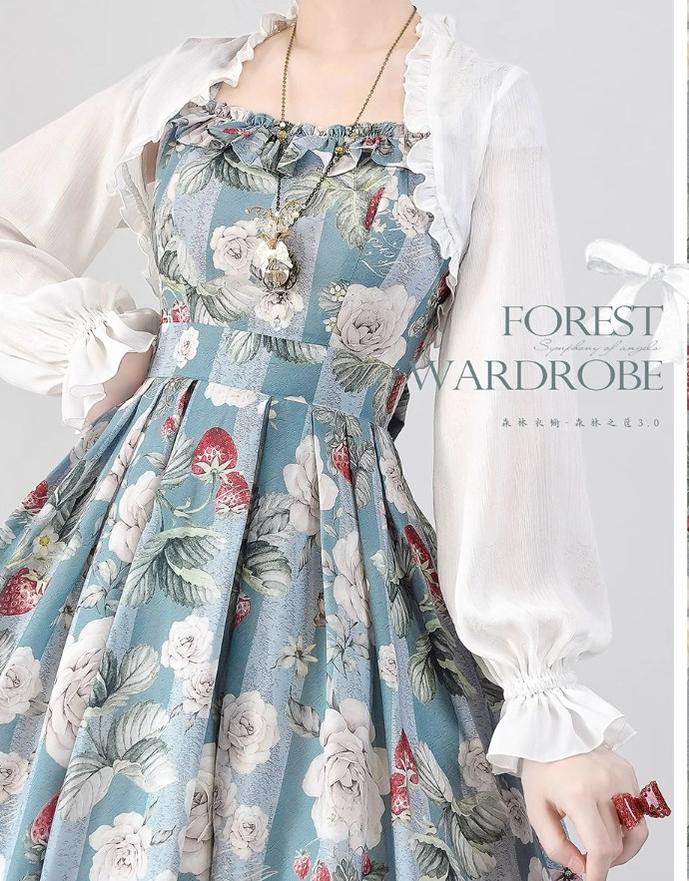 Forest Basket 3.0 - Vintage Lolita JSK Dress for Summer - image 33
