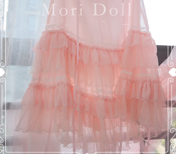Elegant Lolita Flounce Hemline Skirt Multicolors - image 9