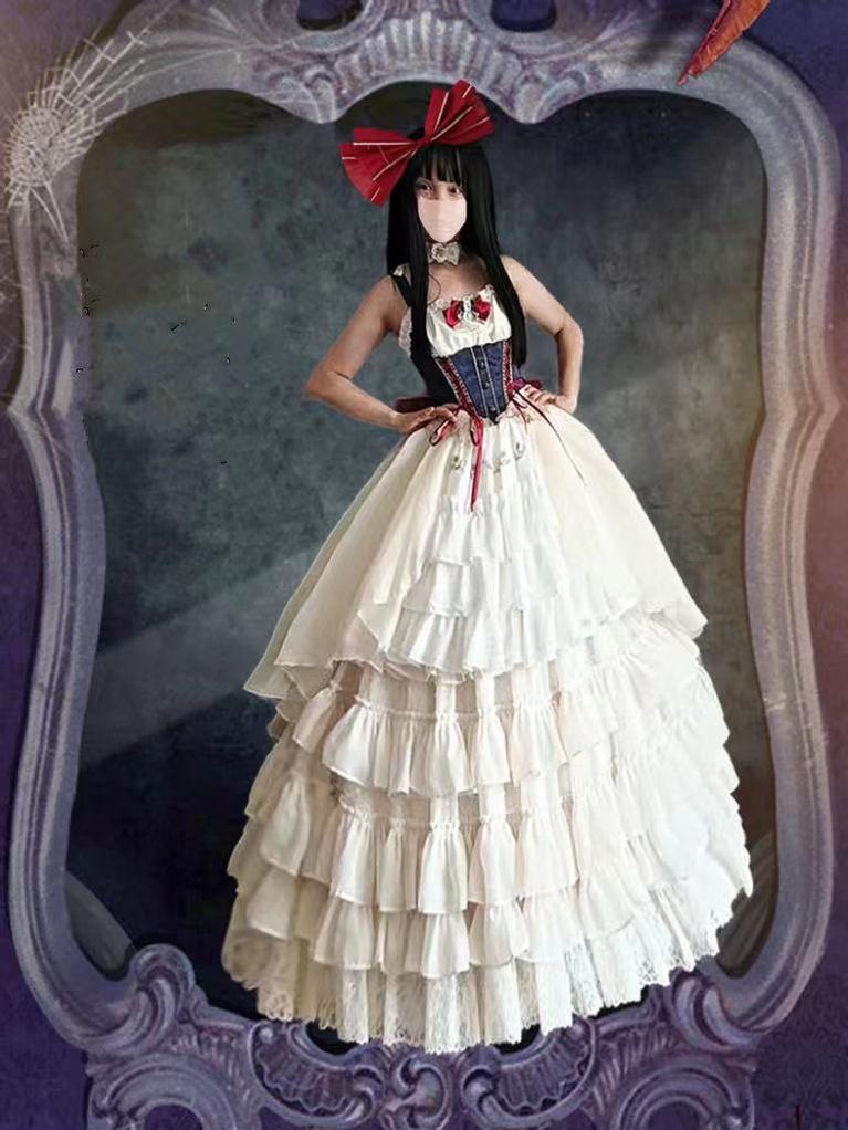 Wedding Lolita Extended Princess Petticoat Skirt - image 2