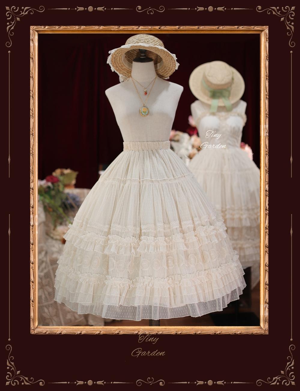 Dream Bouquet - Elegant Sweet Lolita Skirt - image 4