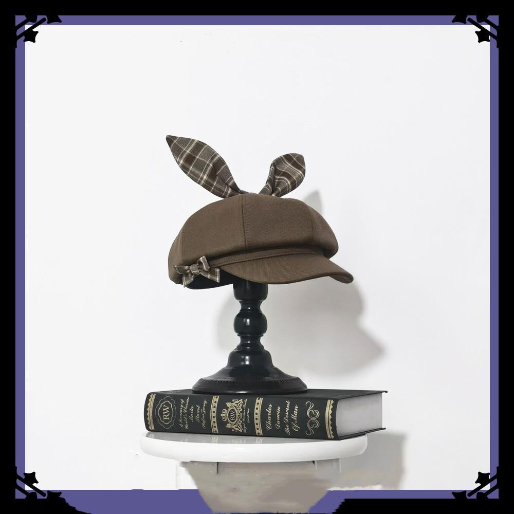 Vintage Kawaii Bow Lolita Beret - image 4