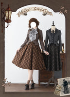 Forest Dew - Elegant Lolita Slim-Fit Shirt with Detachable Jabot - image 12