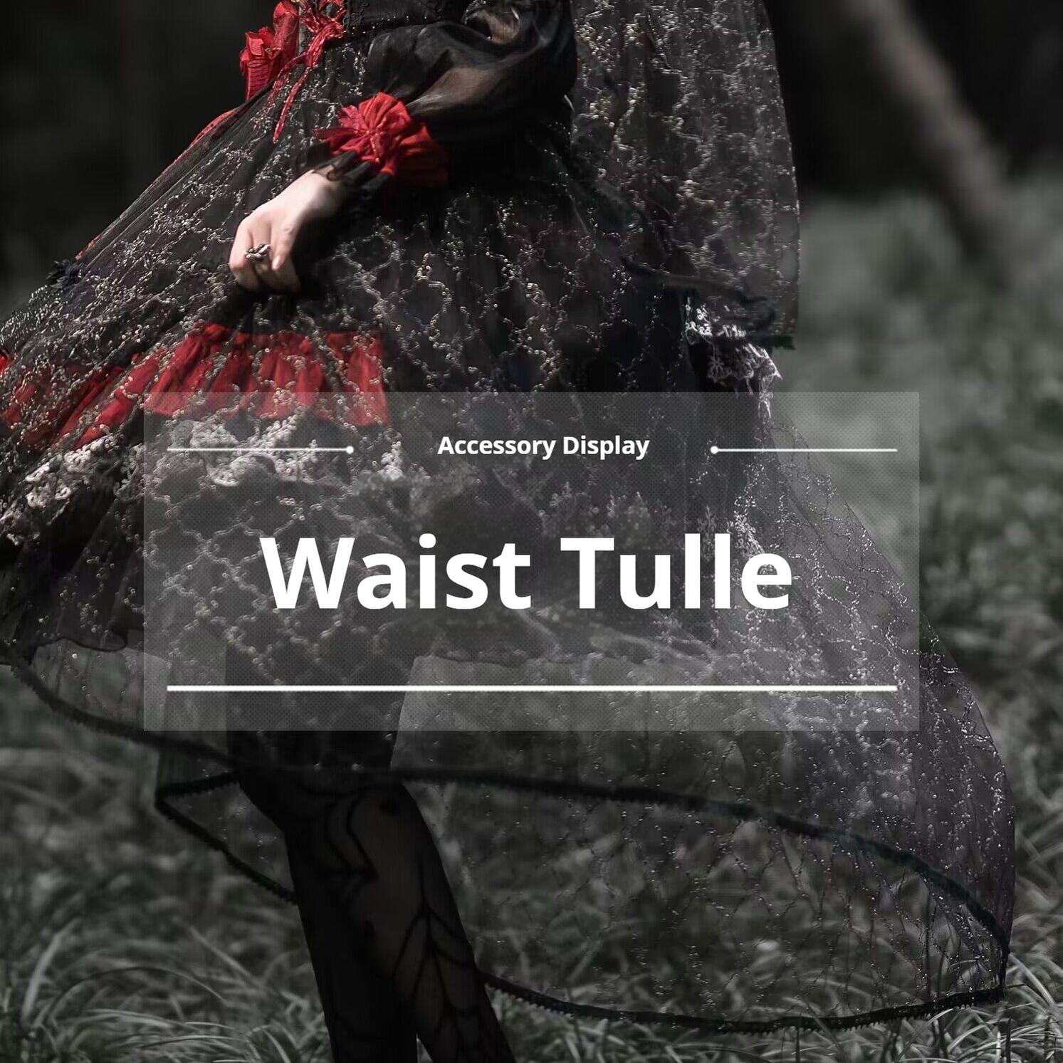 Night of Berea Gothic Lolita OP Dress in Black and Red - image 27