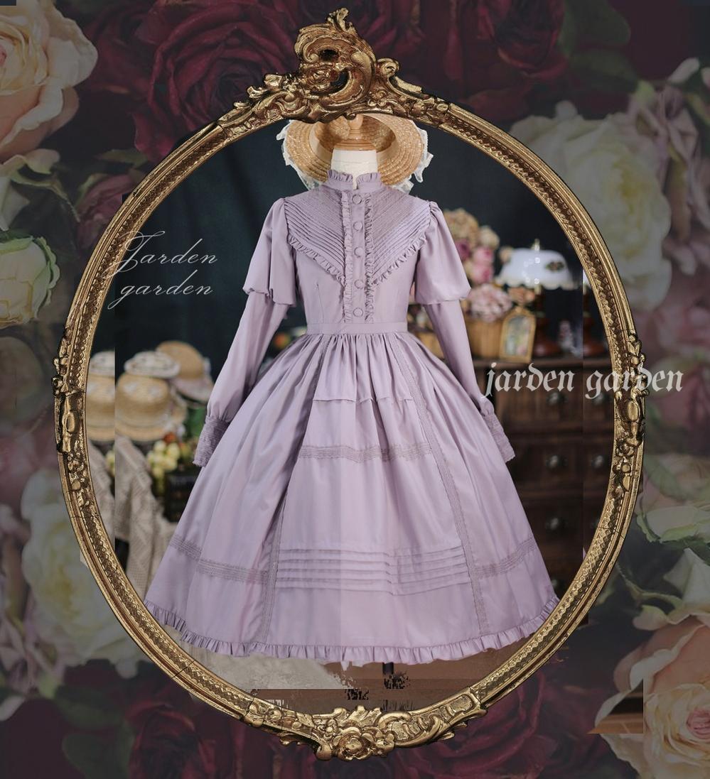 The Black Forest - Classic Lolita Stand Collar Dress OP - image 19