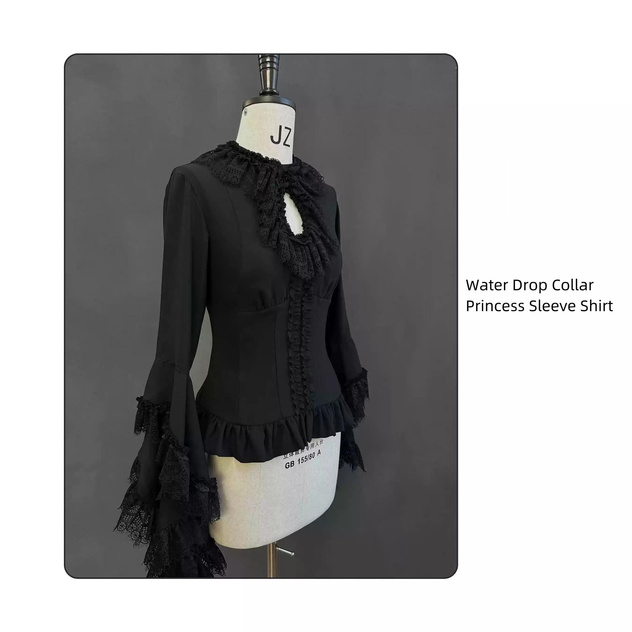 Night Traveler - Classic Gothic Lolita Dress with Stained Glass Window Print - image 54