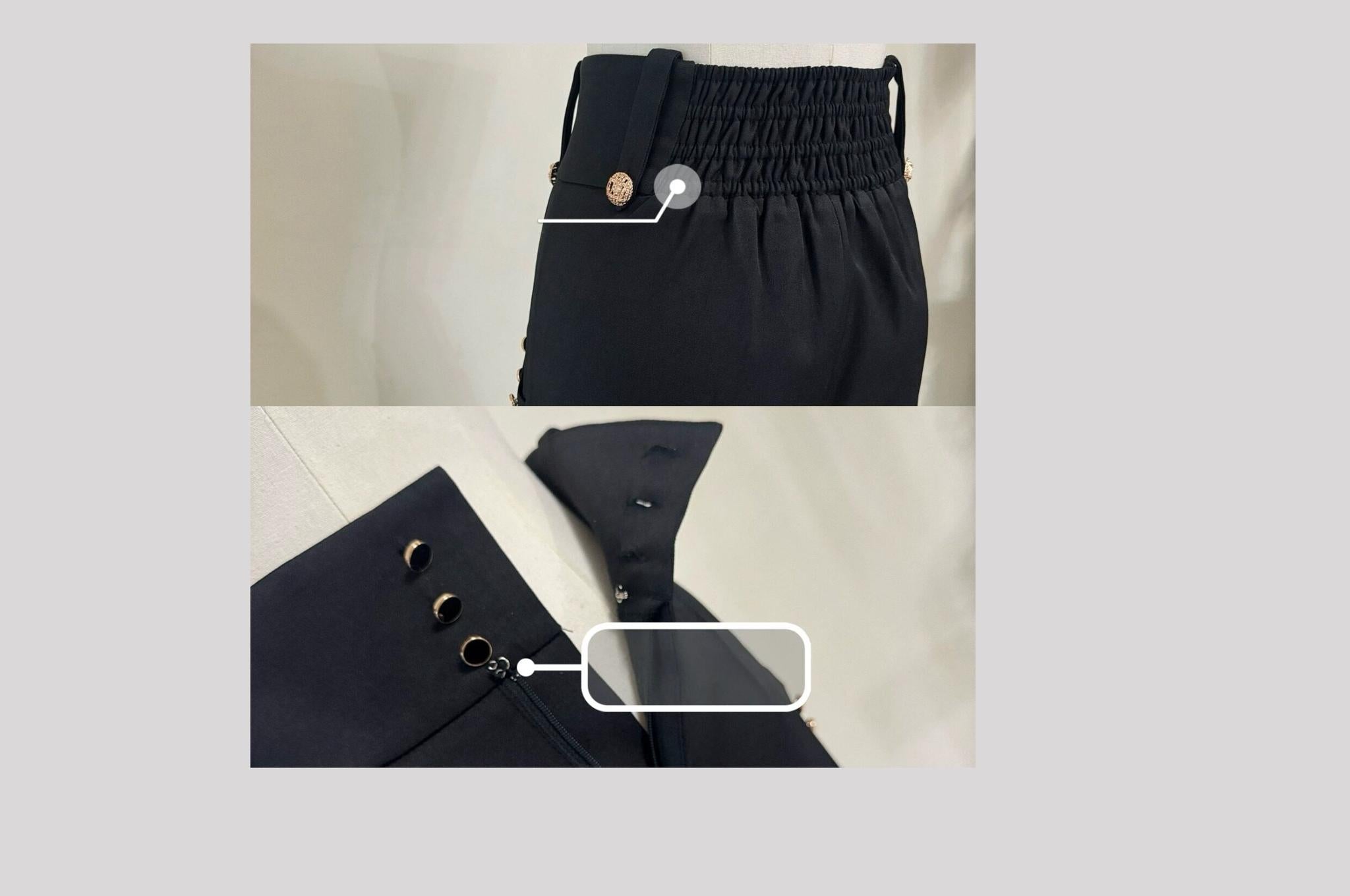 Fallen Moon Code - Retro Military Lolita Vest, Skirt and Pants Collection - image 15