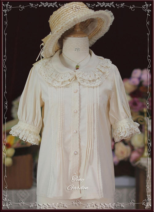 Antique Doll - Kawaii Cotton Lolita Blouse - image 2