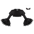 Twilight Witch-Inspired Black Gothic Lolita Skirt Set - image 37