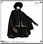 Princess Chronicles Medieval Embroidered Ouji Cape - image 7