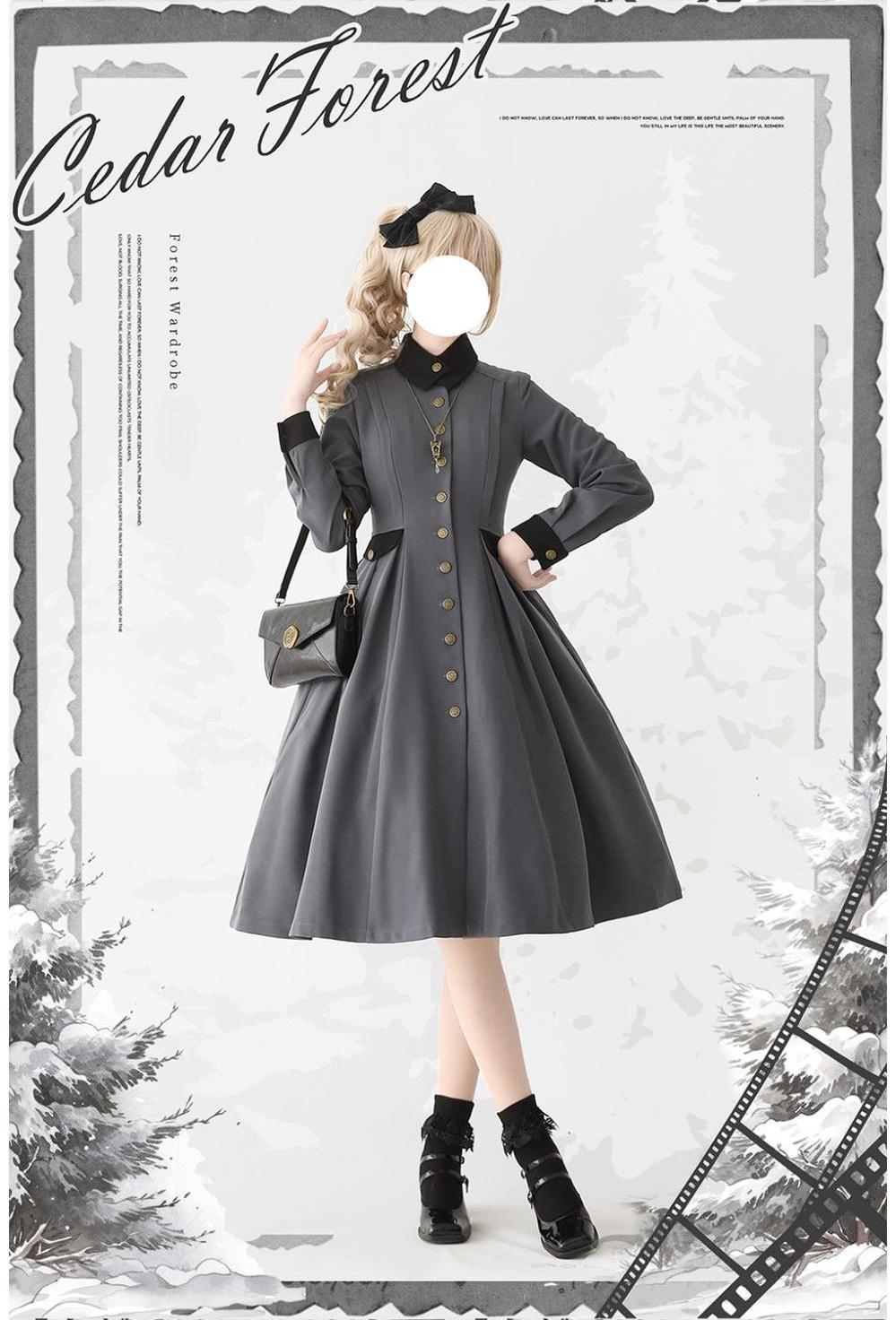 Classic Lolita Dress Forest Wardrobe Elegant Lolita Coat - image 10