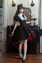 Rosalind - Gothic Maid Lolita Dress with Bow Tie - image 7