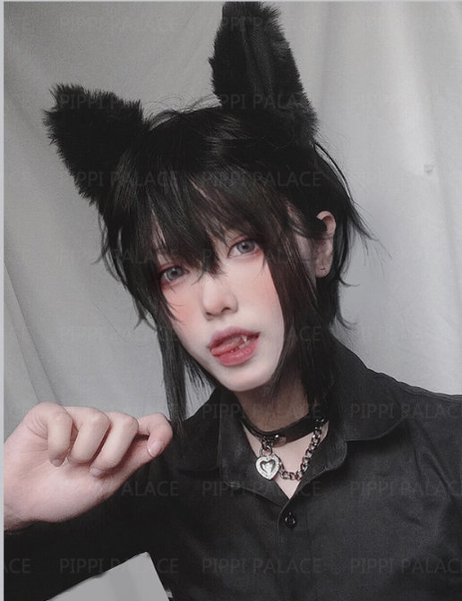 Deacon - Ouji Lolita Short Daily Wig - image 9