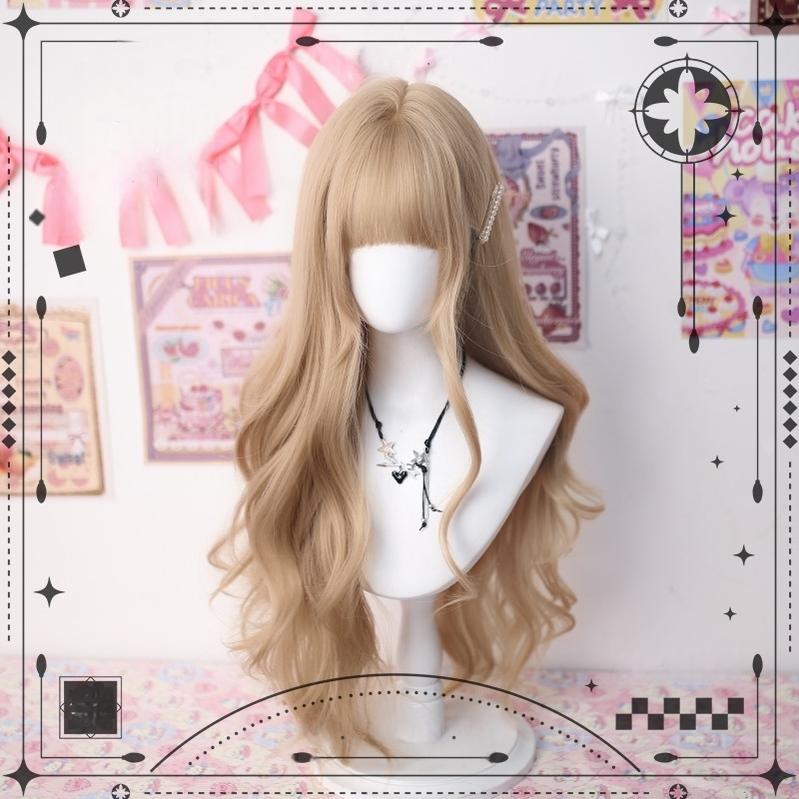 Sweet Lolita Wig Double Ponytails Long Wavy Wig - image 2
