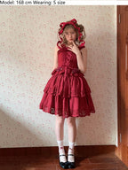 Forest Waltz - Classic Lolita Tiered Skirt Multi-layer Embroidered SK - image 33