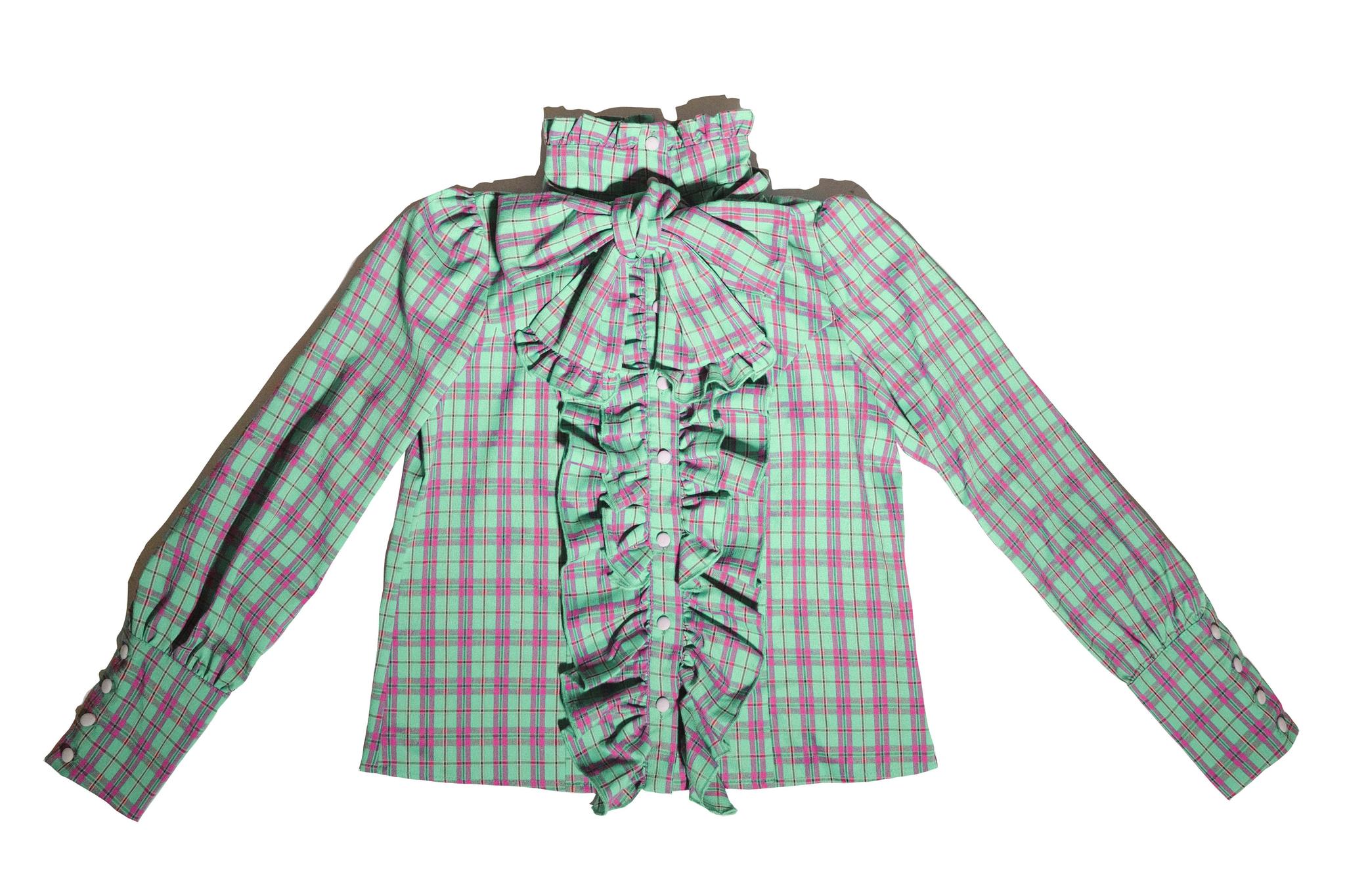 Humanoid Gift Box - Plaid Gothic Lolita Blouse & SK - image 40