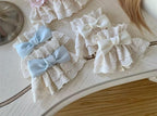 Kawaii Lolita Lace Cuffs Summer Bow Arm Sleeves - image 3
