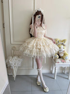 Ribbons of Love Sweet Lolita Tiered JSK Dress - image 31