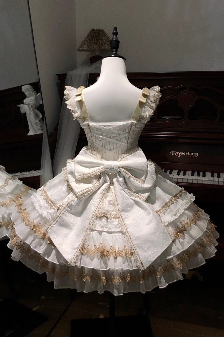 Gilded Memories Sweet Lolita JSK Dress in 3 Colors - image 2