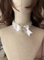 Snow Feather - Wedding Sweet Lolita JSK Dress, Multi-layered Lace Skirt - image 11