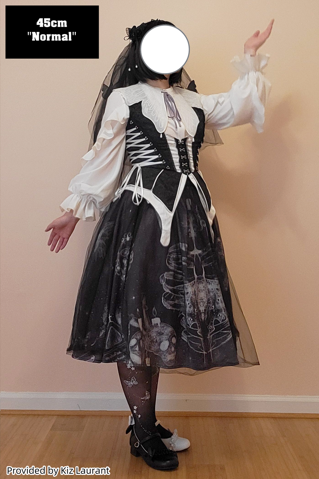 Dailywear A-Line Lolita Petticoat, 18" (45cm), Cotton Lining - image 13