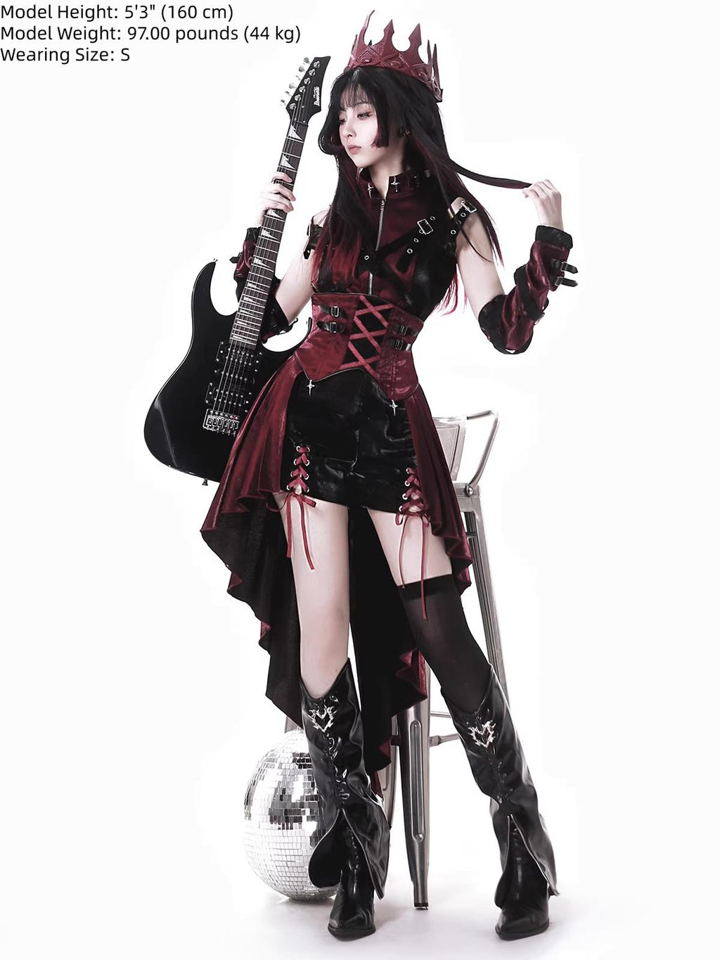 Prime Assassin - Ouji Lolita Suspender Skirt Full Set & Separates - image 4