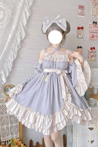 Monet Estate Sweet Lolita JSK Dress in Grey - image 4