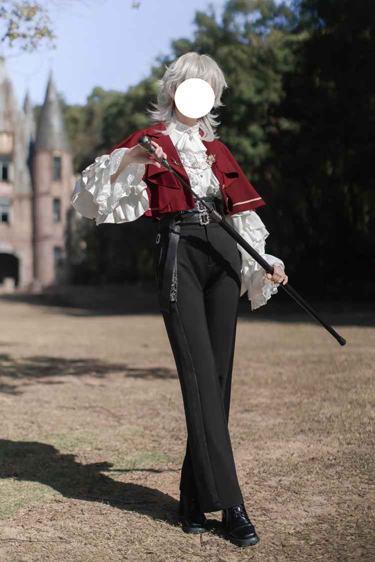 Black Day and Night Song Ouji Gothic Lolita Skirt and Blouse - image 18